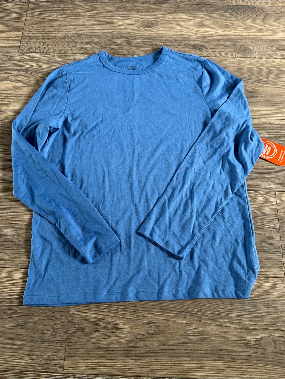 wonder nation Long Sleeve Tee - Blue